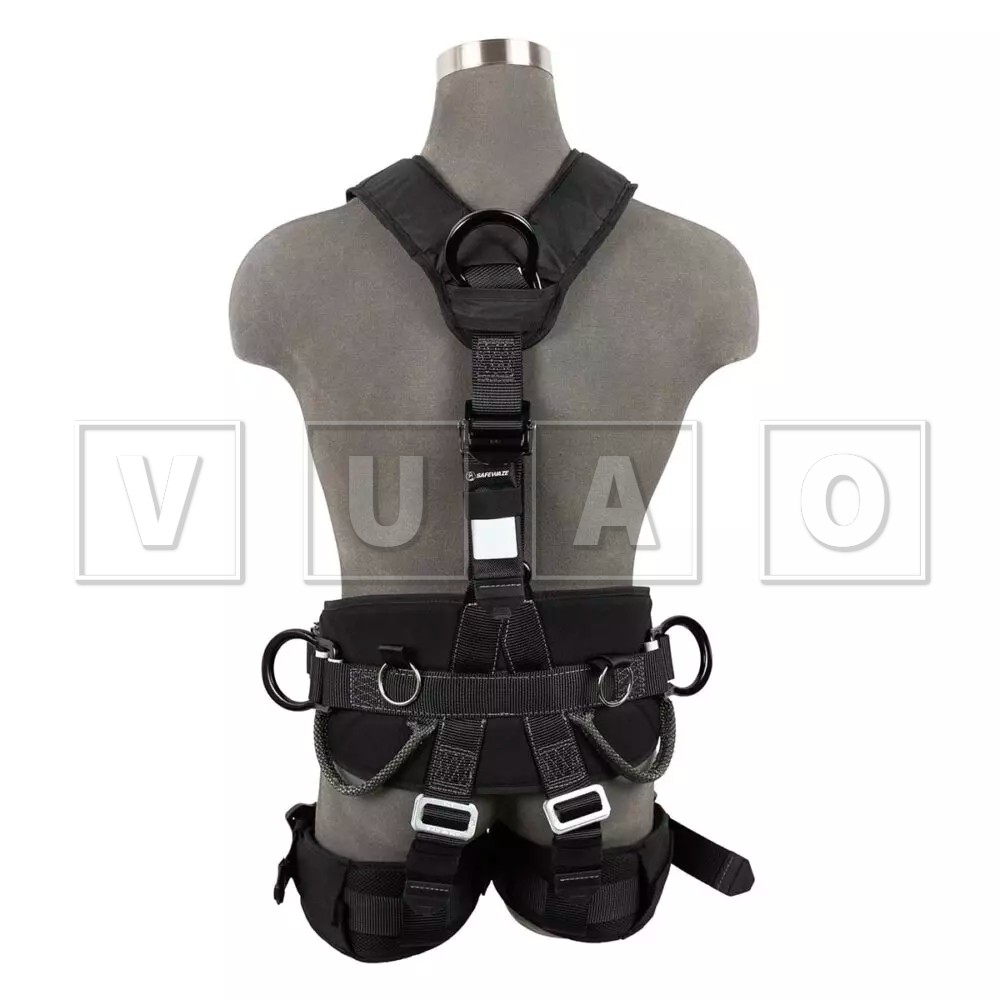 Arnés Safewaze de viento y torre: Alu 5D, Alu QC Legs FS227