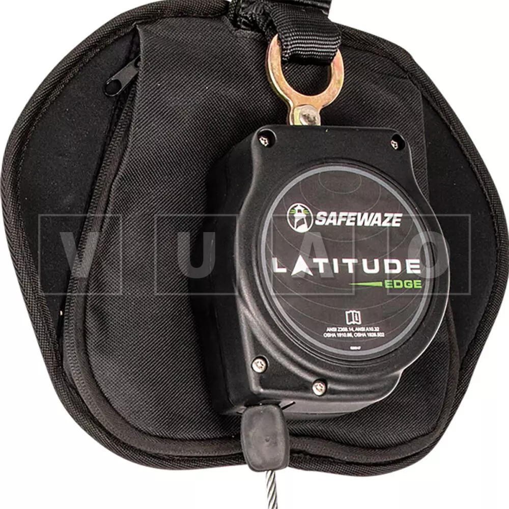 Líneas De Vida Autorretráctiles Safewaze Latitude Edge 11' Cable Único SRL-P: Gancho de seguridad SW8008-11LE