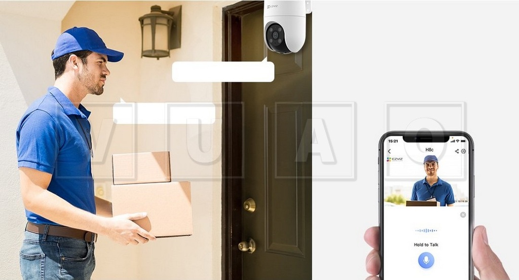 EZVIZ - Network surveillance camera - PT 2MP Full HD