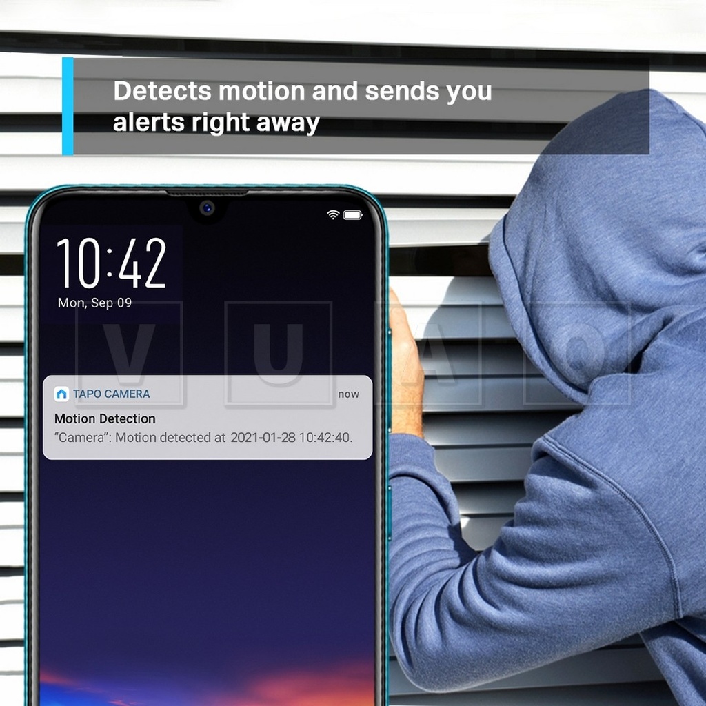 Tapo C210 V1 Cámara Wi-Fi vigilancia 360º
