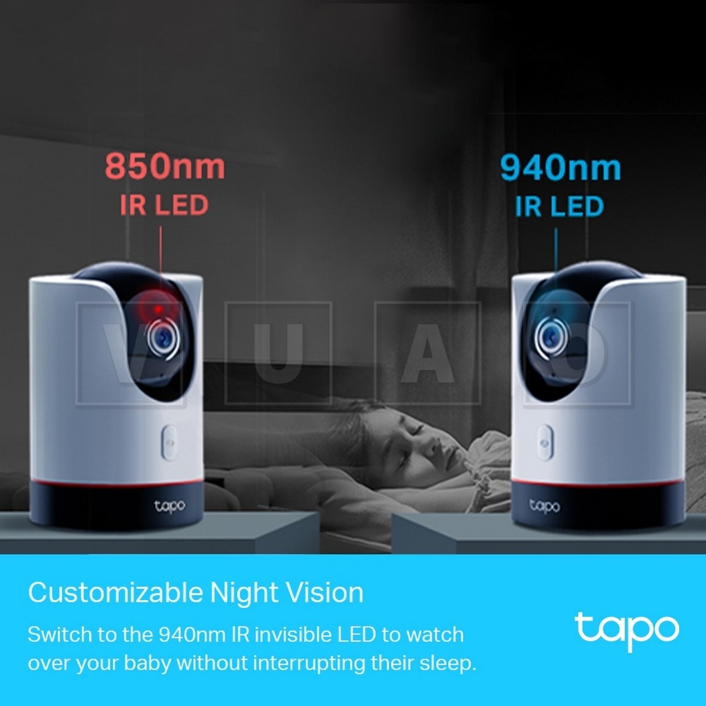 Tapo C225 V1
Cámara inteligente Wi-Fi de seguridad para el hogar con movimiento horizontal y vertical