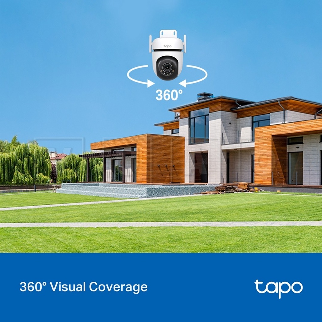 Tapo C520WS V1
Cámara inteligente Wi-Fi de vigilancia 360º