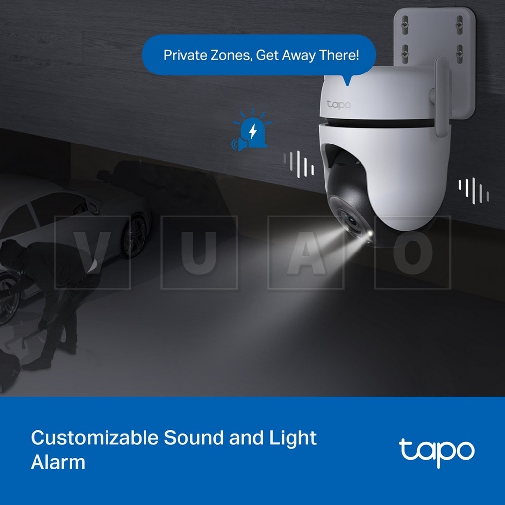 Tapo C520WS V1
Cámara inteligente Wi-Fi de vigilancia 360º