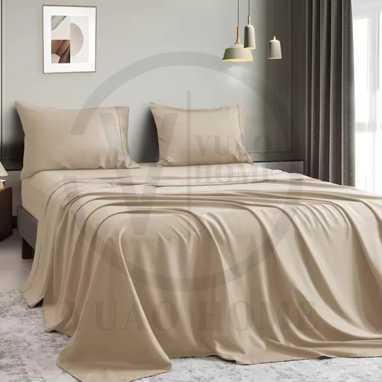 Juego de ropa de cama de bambú orgánico (Sábana Bambú)