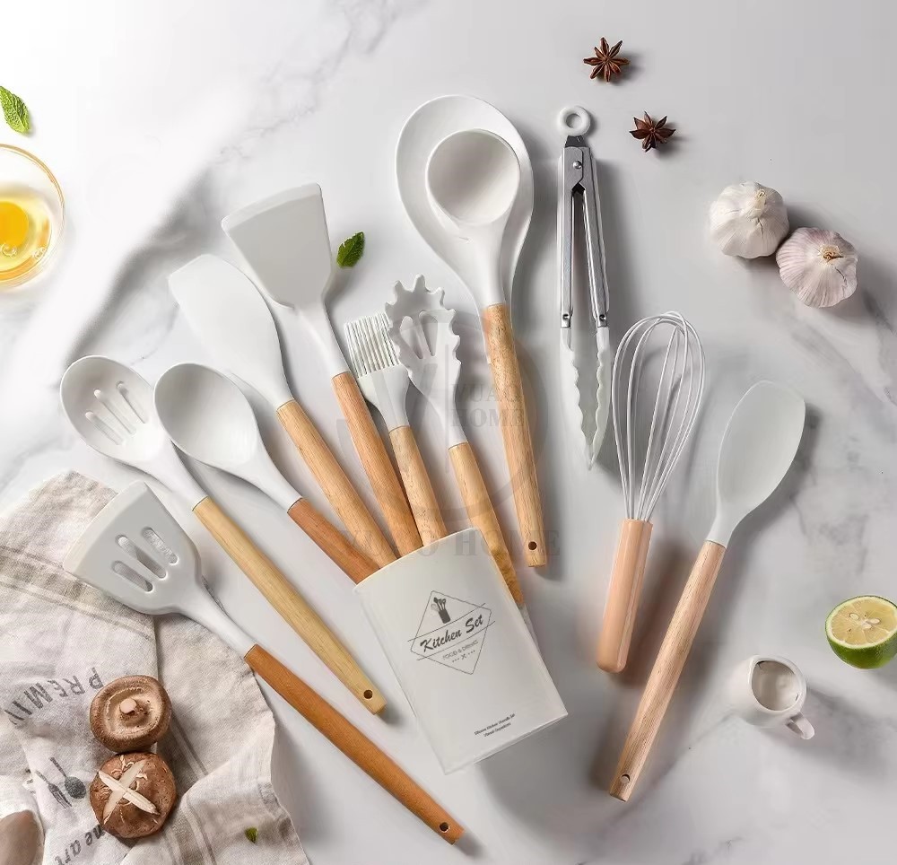 Juego de utensilios de cocina de silicona 12 Piezas