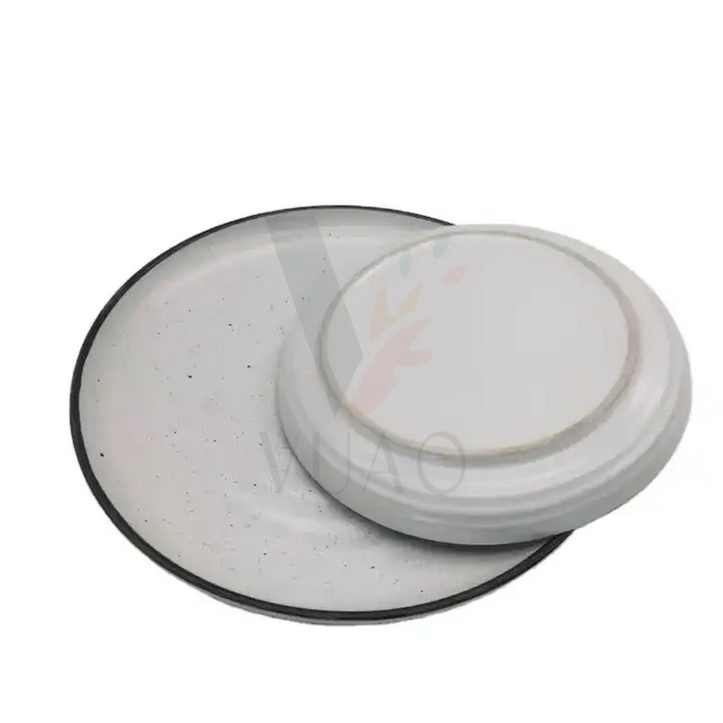 Juego de vajilla, para 4 personas, rústico, 16 piezas