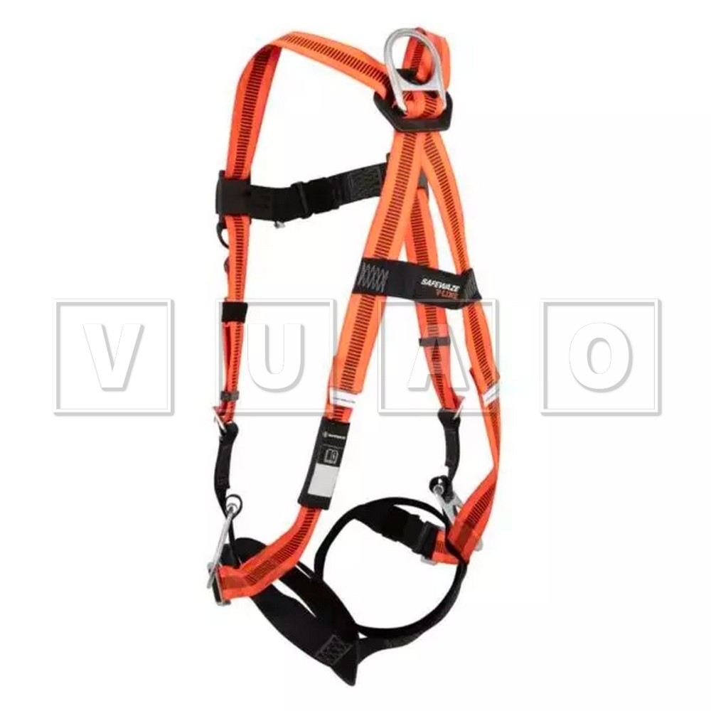 Arnés Safewaze de cuerpo entero V-Line: Universal, 3D, MB Pecho/Piernas FS99281-E