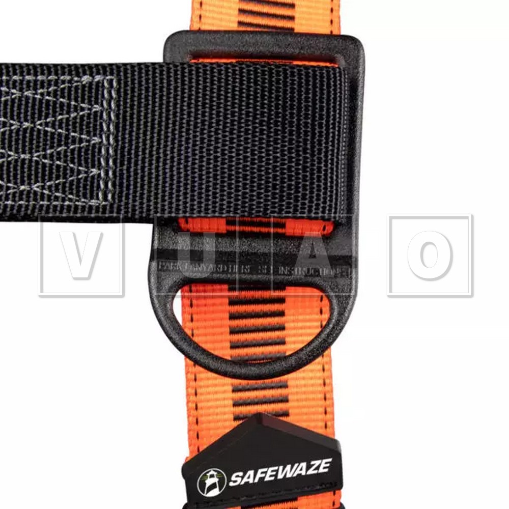 Arnés Safewaze de cuerpo entero V-Line: Universal, 3D, MB Pecho/Piernas FS99281-E