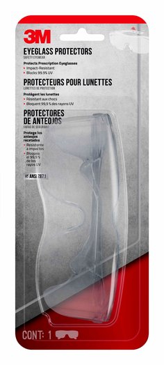 3M ™, Protectores de Gafas 47030H1-DC, Transparente, Lente transparente, Antiarañazos, 6 / caja