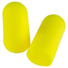 3M EA-RSoft Yellow Neons Tapones Auditivos 312-1250, Sin Cordón