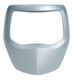 3M Panel frontal plateado de protección para careta de soldadura Speedglas Serie 9100, Mod. 53-20-00, reflejante de calor