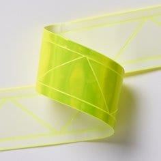 3M Scotchlite Cinta Prismática High Gloss, 5036187R-1.37", Amarillo limón fluorescente, 34.93 mm x 100 m