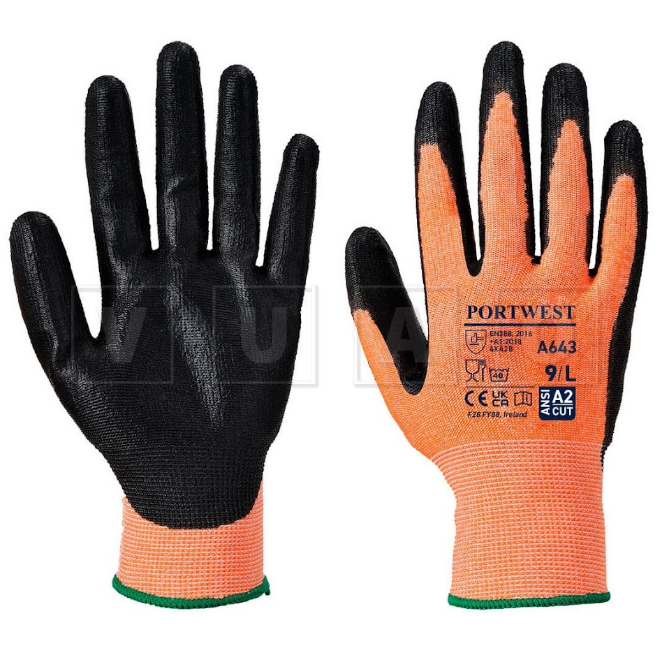 Portwest A643 Guante Amber Cut, con espuma de Nitrilo