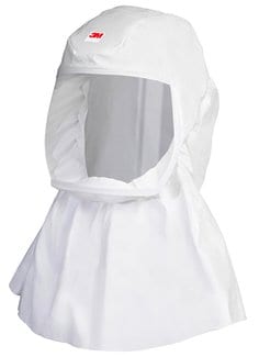 Capucha 3M Versaflo con Suspensión de Cabeza Integrada, S-433S-5, Pequeña/Mediana, 5/Caja