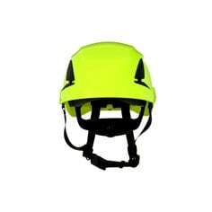 Casco de Seguridad 3M SecureFit, X5014VX-ANSI, HV Verde, Ventado, 1/Estuche