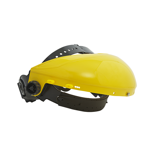 Casquete Portavisor amarillo, Steelpro