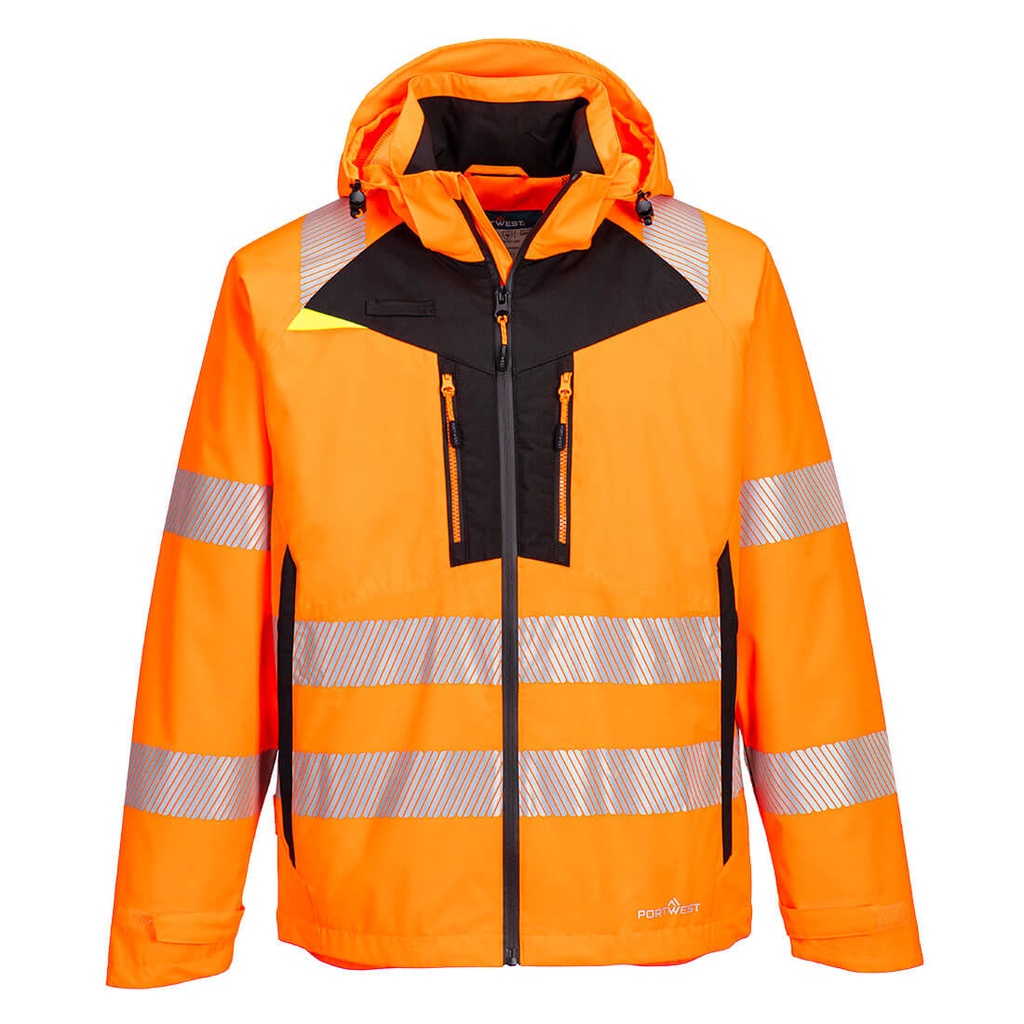 Portwest DX462 Chaqueta impermeable de alta visibilidad DX4