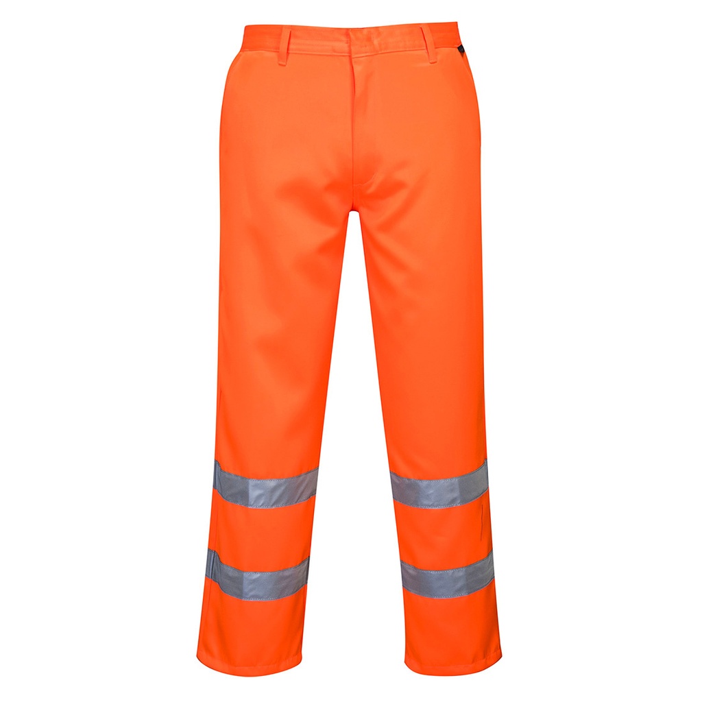 Portwest E041 Pantalones de polialgodón de alta visibilidad