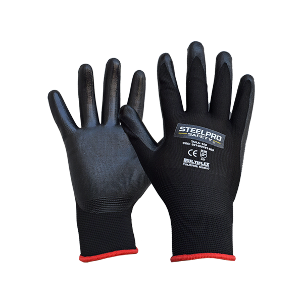 Guante Multiflex poliéster PU, Steelpro