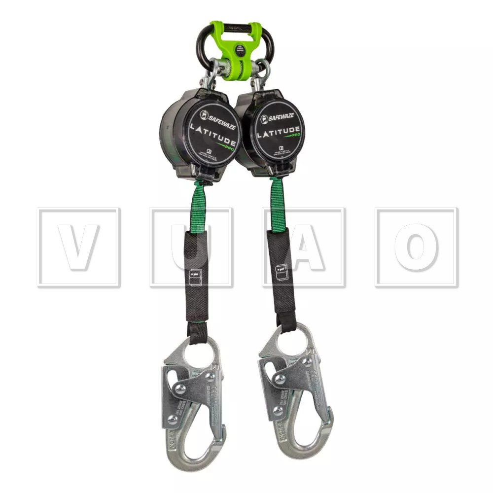 Línea de vida autorretráctil Latitude Pro 7′ Dual 019-5124, Safewaze