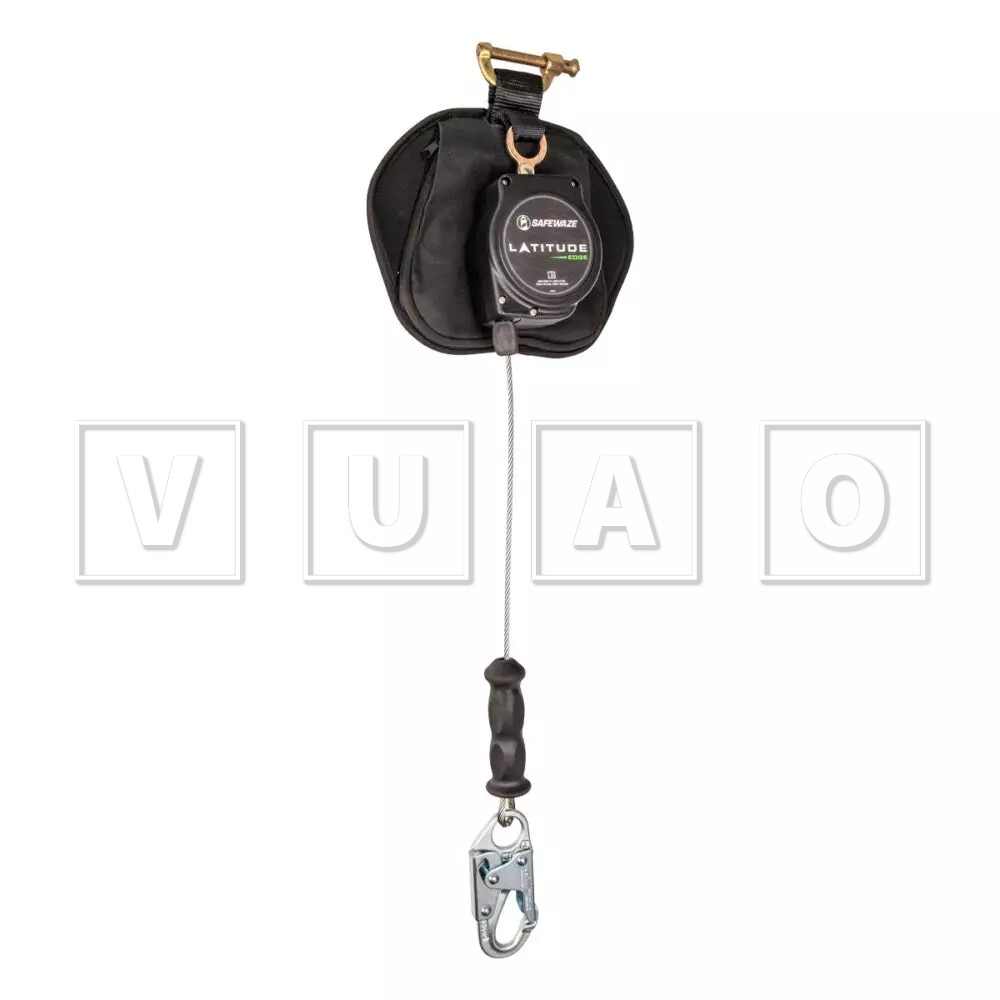 Líneas De Vida Autorretráctiles Safewaze Latitude Edge 11' Cable Único SRL-P: Gancho de seguridad SW8008-11LE