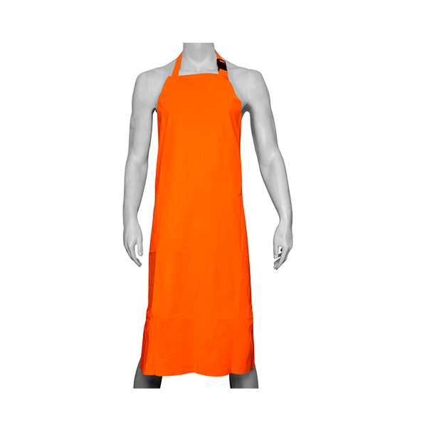 Mandil de pvc naranja, Steelpro
