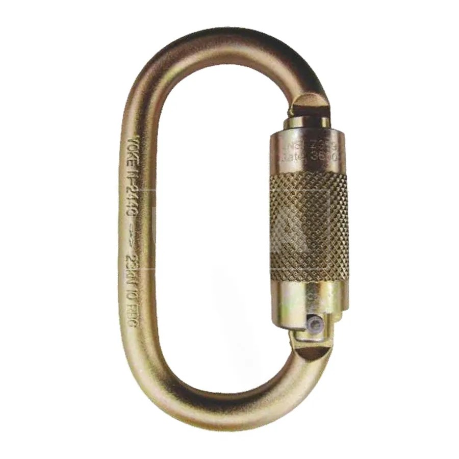Yoke N-244G Mosquetón de acero (M2) 25KN