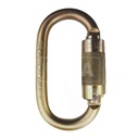 Yoke N-244G Mosquetón de acero (M2) 25KN