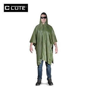 Clute ​Poncho Pvc Verde
