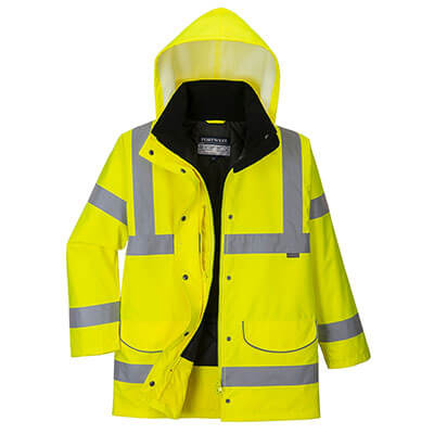 Portwest S360 Parka Traffic de alta visibilidad para mujer