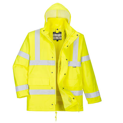 Portwest S468 Parka 4 en 1 Traffic de alta visibilidad
