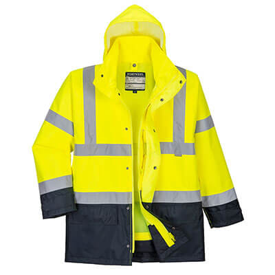 Portwest S768 Parka 5 en 1 Executive de alta visibilidad
