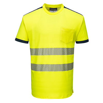 Portwest T181 Camiseta m/c de alta visibilidad PW3