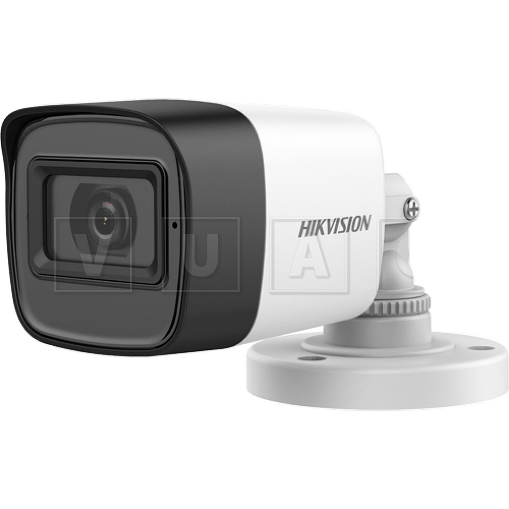 Hikvision DS-2CE16H0T-ITPFS Minicámara bullet fija de audio de 5 MP