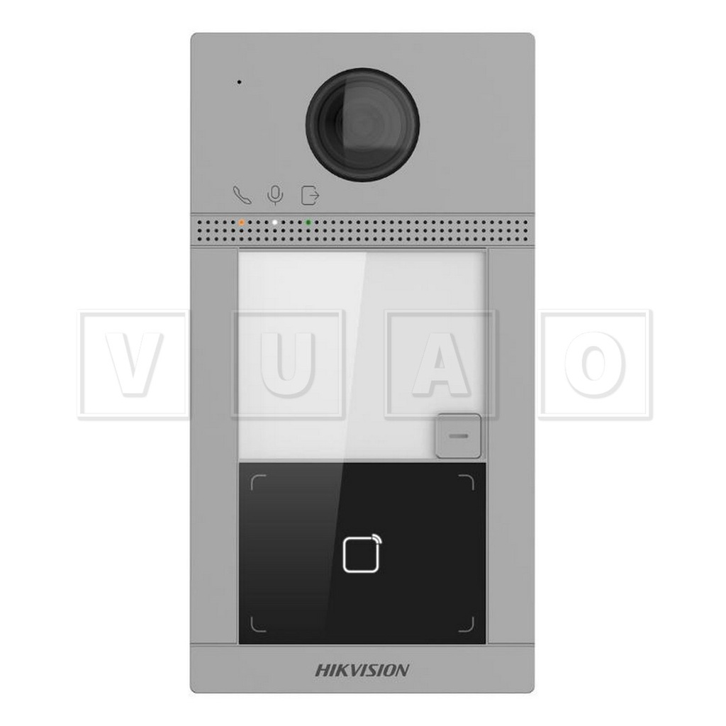 Hikvision DS-KV8113-WME1 Estación de puerta de villa de metal de 1 botón