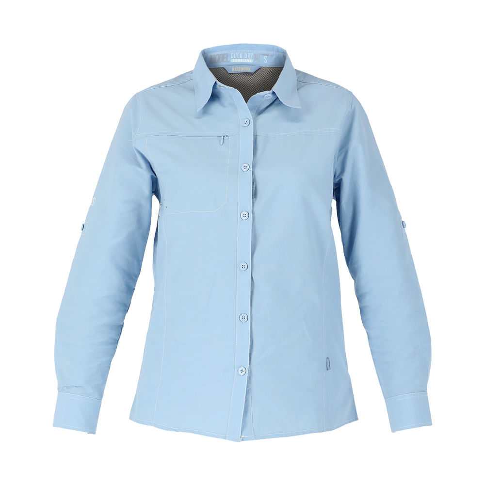 Hardwork Camisa Duck Dry Mujer Celeste