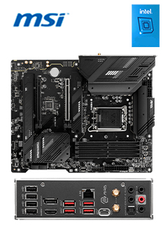 Motherboard MSI MAG B760 TOMAHAWK WIFI, Chipset Intel B760, LGA1700, HDMI, DP, ATX