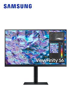 Monitor Samsung Viewfinity S6 27B610, 27" LCD IPS, QHD 2K (2560x1440), HDMIx2/DP/HP-IN