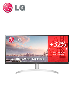 Monitor LG UltraWide 29WQ600-W, 29" WFHD (2560x1080), 75Hz, Panel IPS, Altavoces (7W+7W)