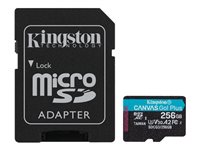 Kingston - Tarjeta de memoria flash (adaptador microSDXC a SD Incluido) - 256 GB