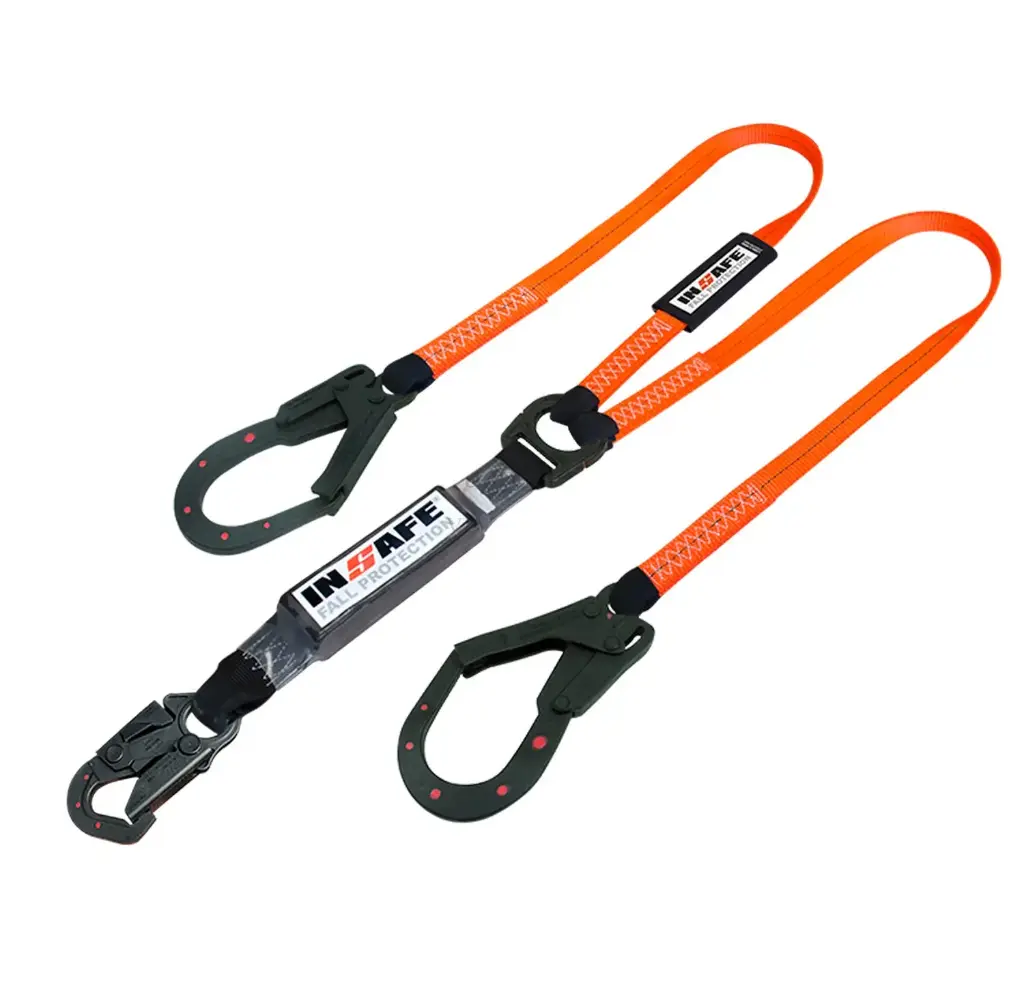 Eslinga en Y con Absorbedor y Ganchos Dieléctricos IN 8021-D INSAFE