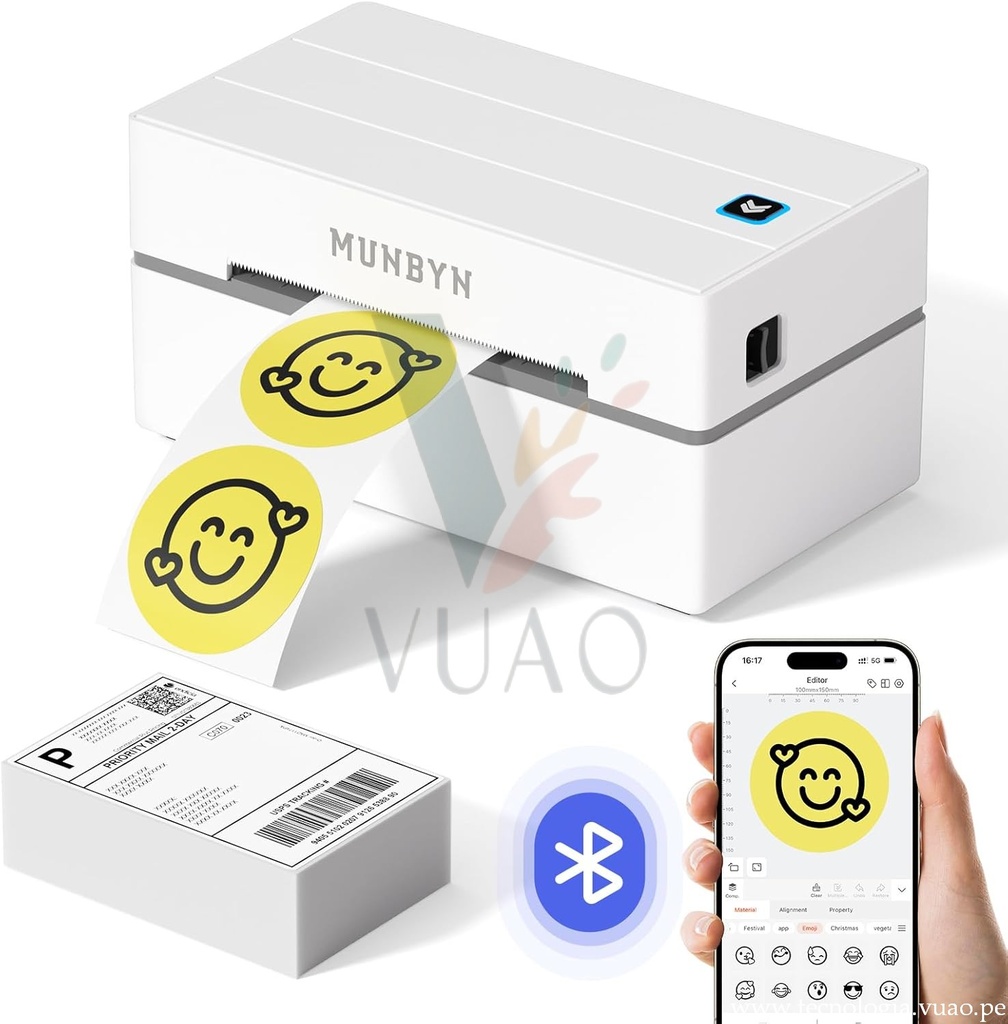 MUNBYN ITPP130B Impresora térmica de etiquetas