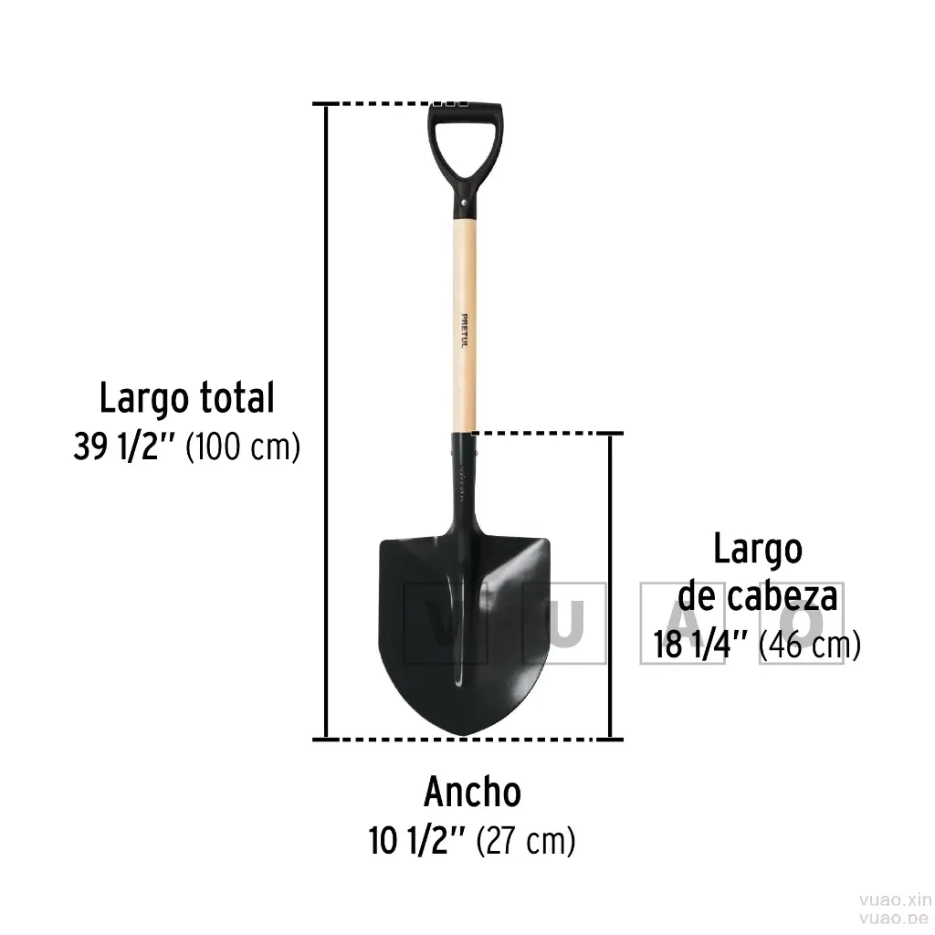 Pala (lampa) cuchara PC-PEP, Pretul, Perú