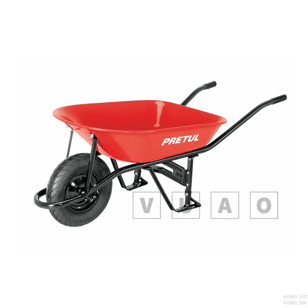 [VU26025] Carretilla 5 ft3, llanta neumática, Pretul, Perú