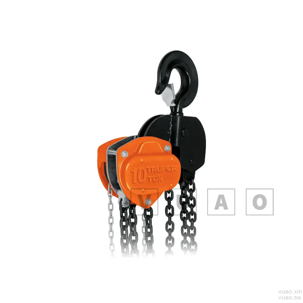 [VU16829] Polipasto industrial de cadena, 10 toneladas, Truper
