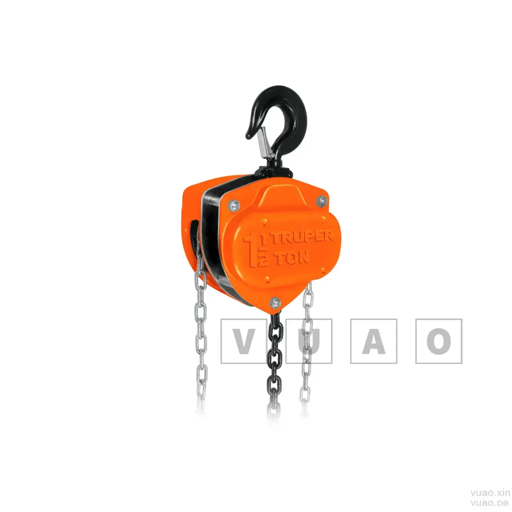 [VU16825] Polipasto de cadena de 1-1/2 ton, Truper