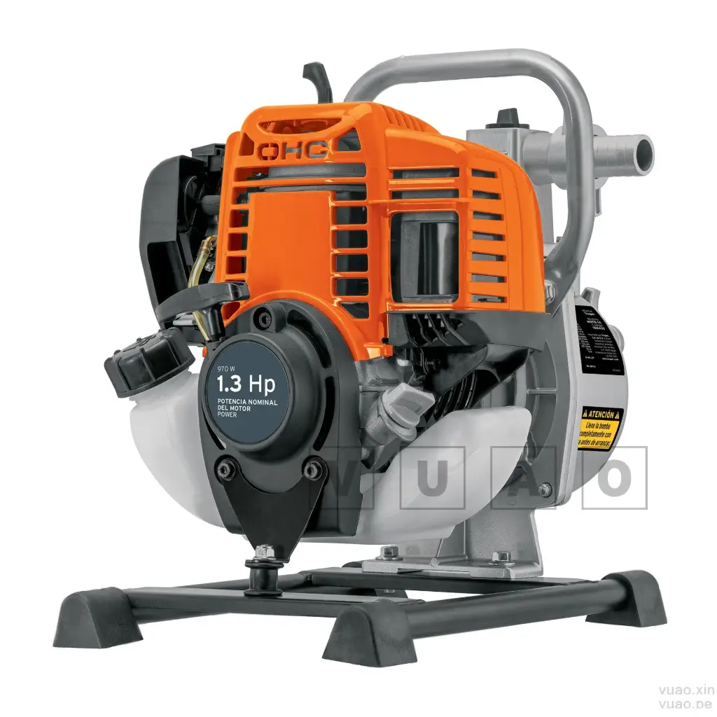 Motobomba autocebante 1"x1", gas. 1-1/3HP, agrícola, TRUPER