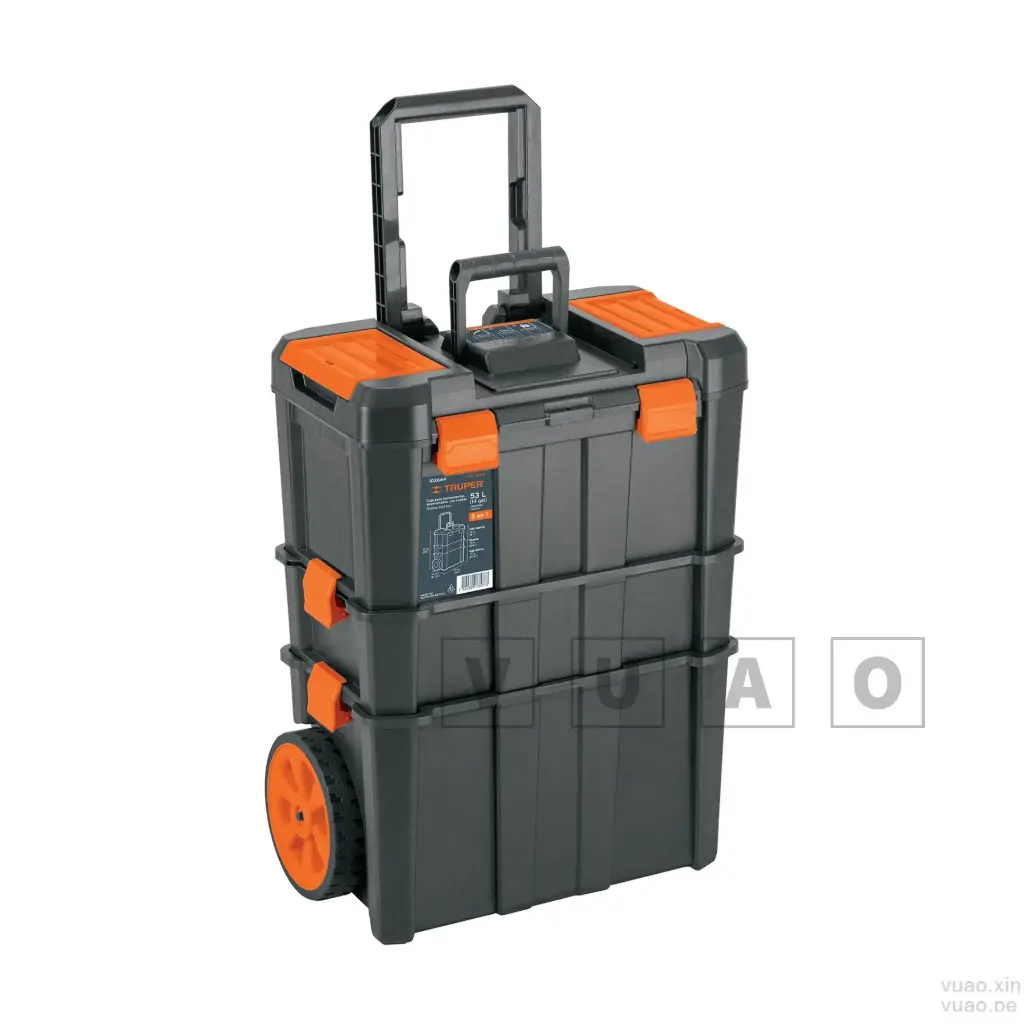 [VU102644] Caja para herramientas 19"x25" 3 en 1 desmontable con ruedas