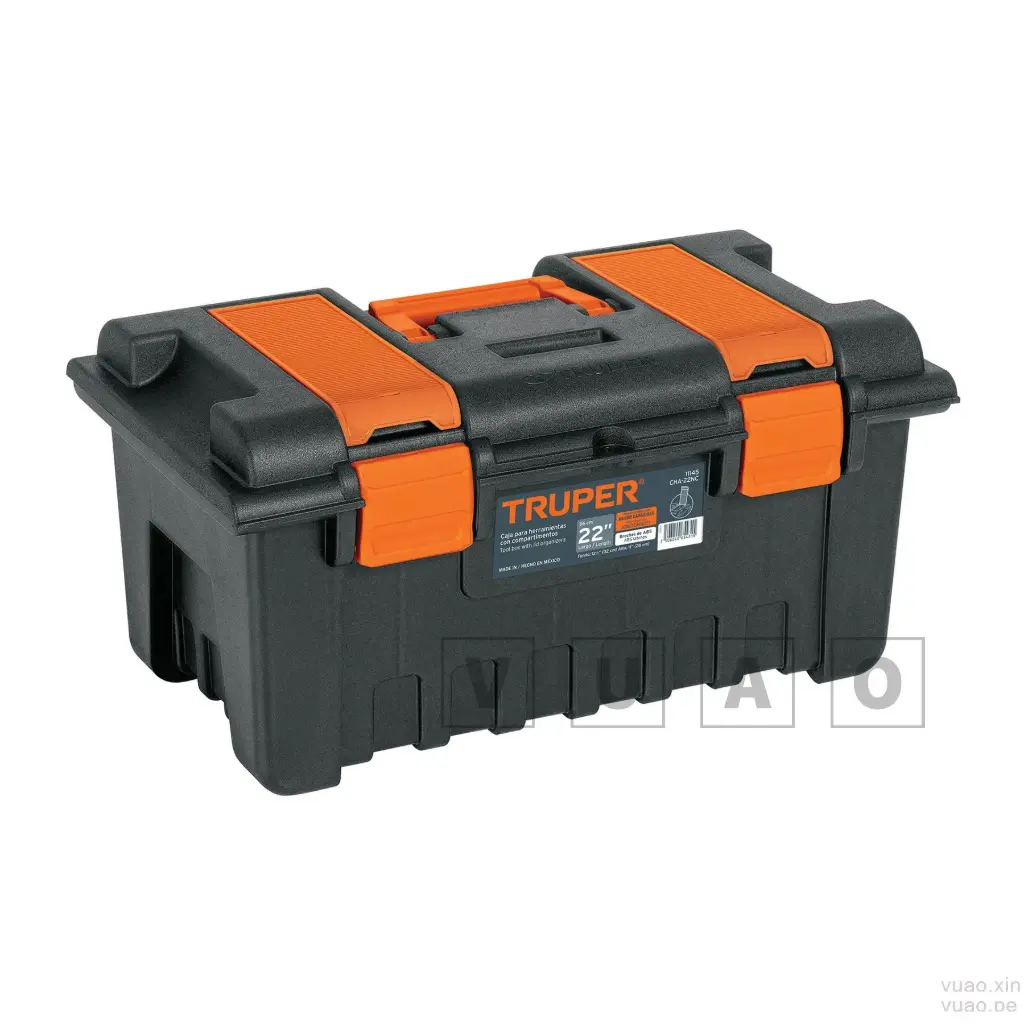 [VU11145] Caja para herramienta de 22" con compartimentos CHA-22NC, Truper