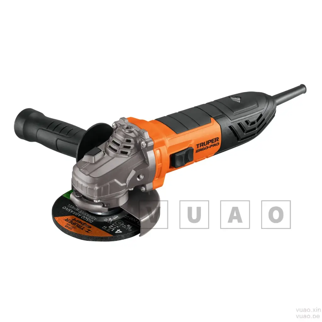 [VU100735] Esmeriladora angular 4-1/2", ERGO PRO, 800 W, 220 V,  Truper (copia)